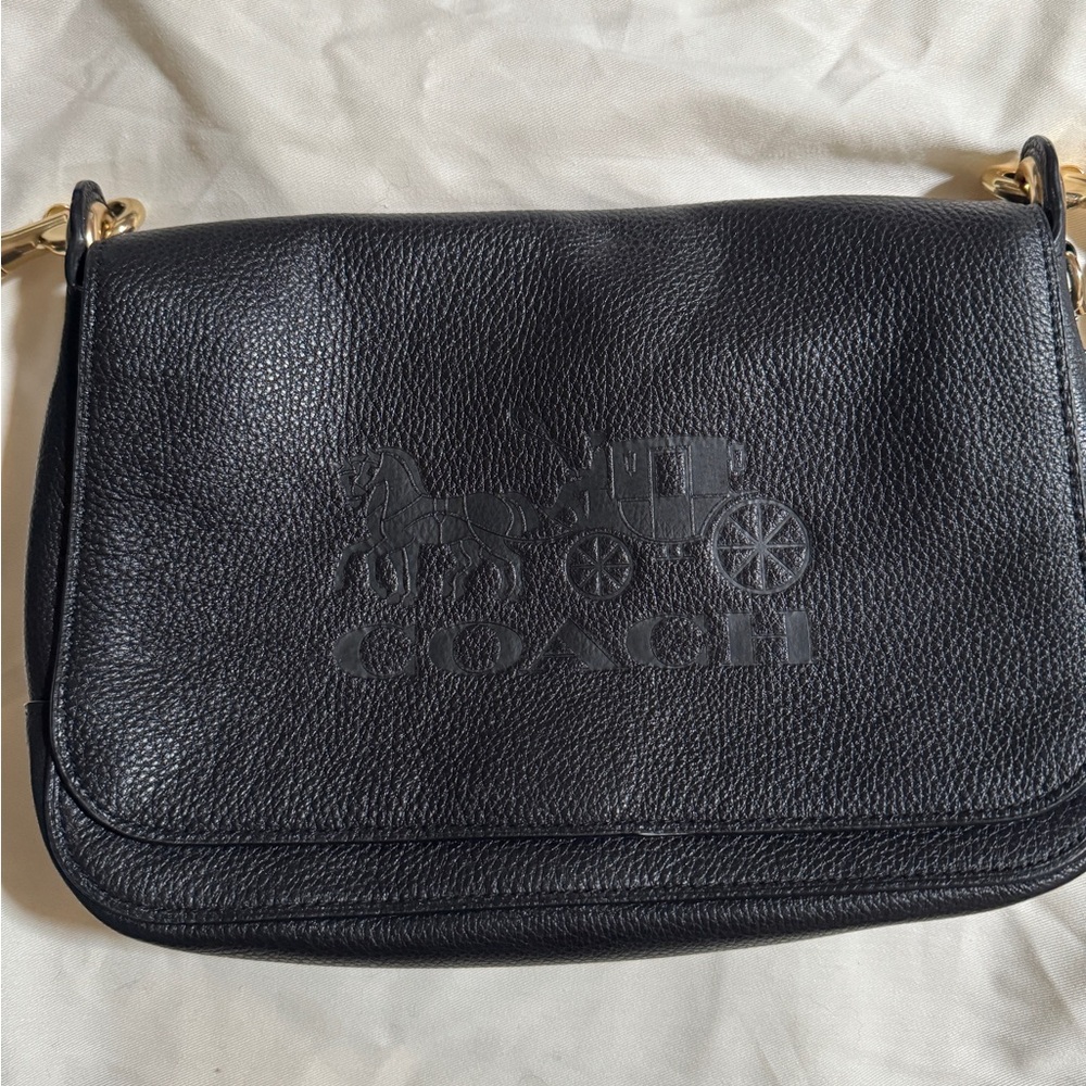 Black coach bag